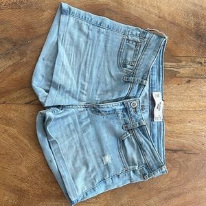 Hollister denim shorts